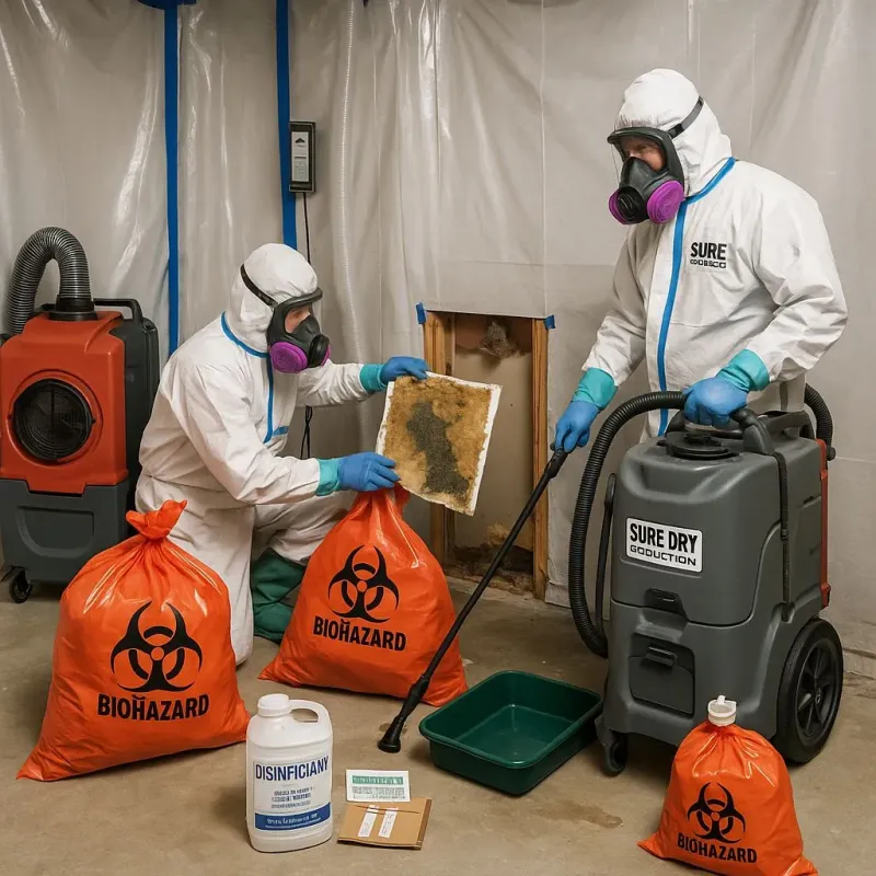 Contaminated Water Handling Protocols process in Valley Hill, NC